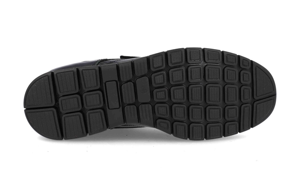 Bequeme Lederschuhe (mit Klettverschluss)