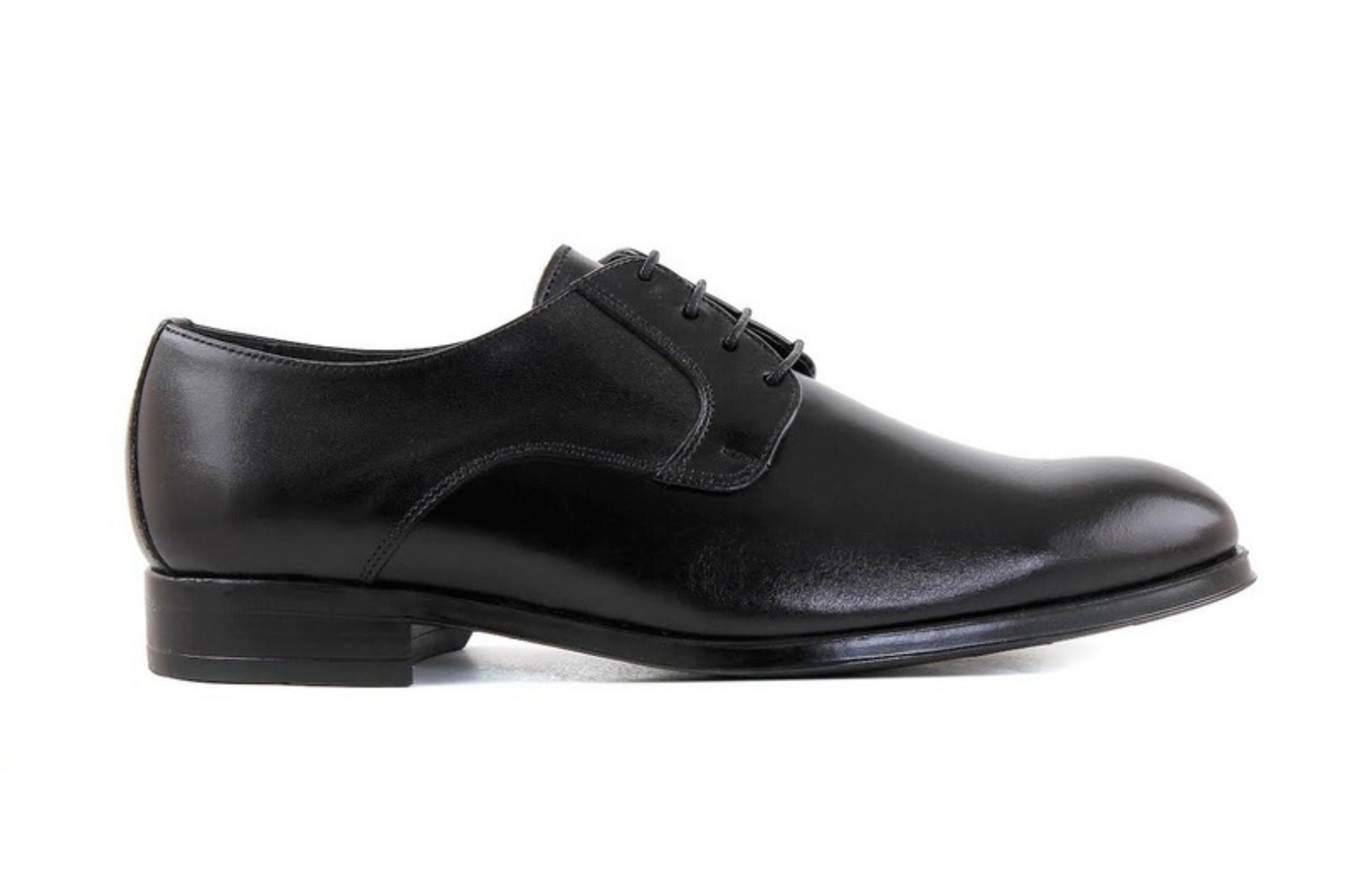 Chaussures à lacets Noires : Coupe Large