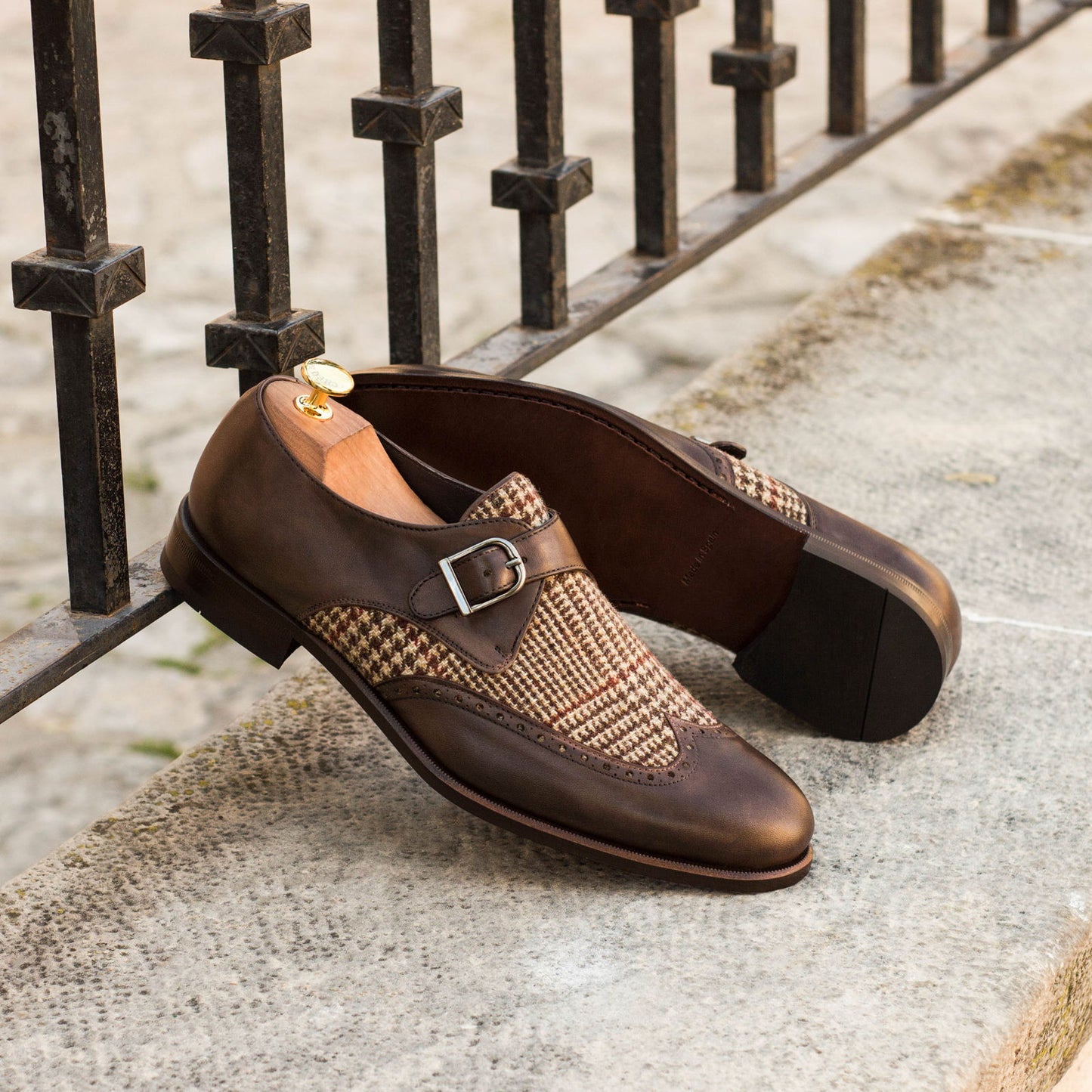 Single Monk Shoes CLEMENT