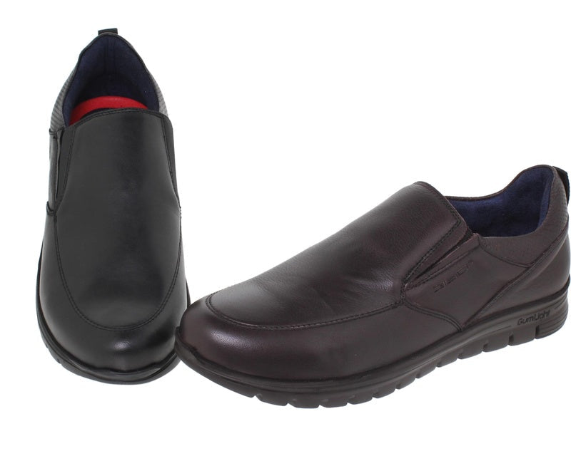 Extra-light Leather Slip-On Shoes