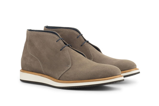 Chukka Boots - Grey Suede