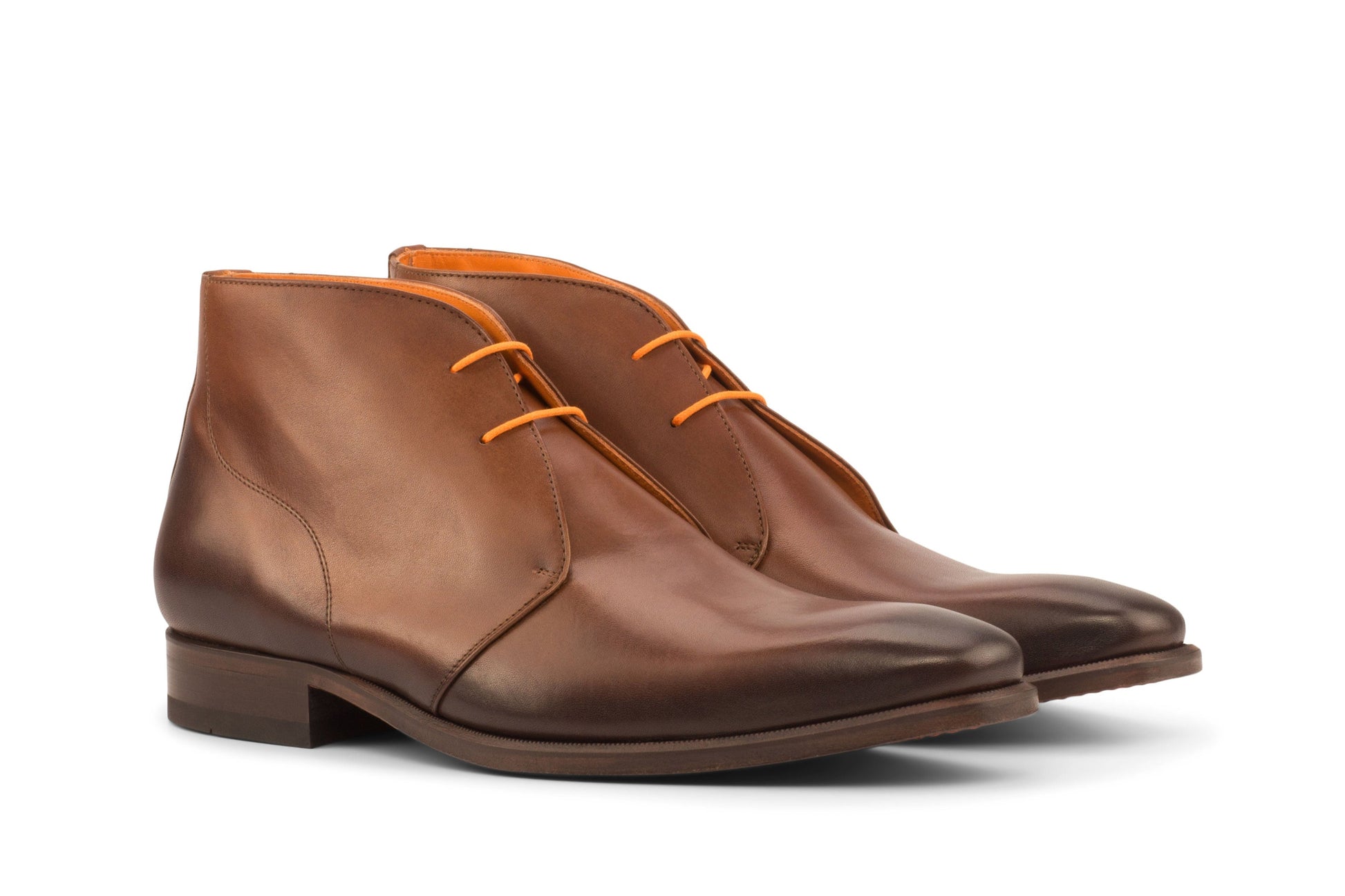 Chukka Boots - Med Brown 