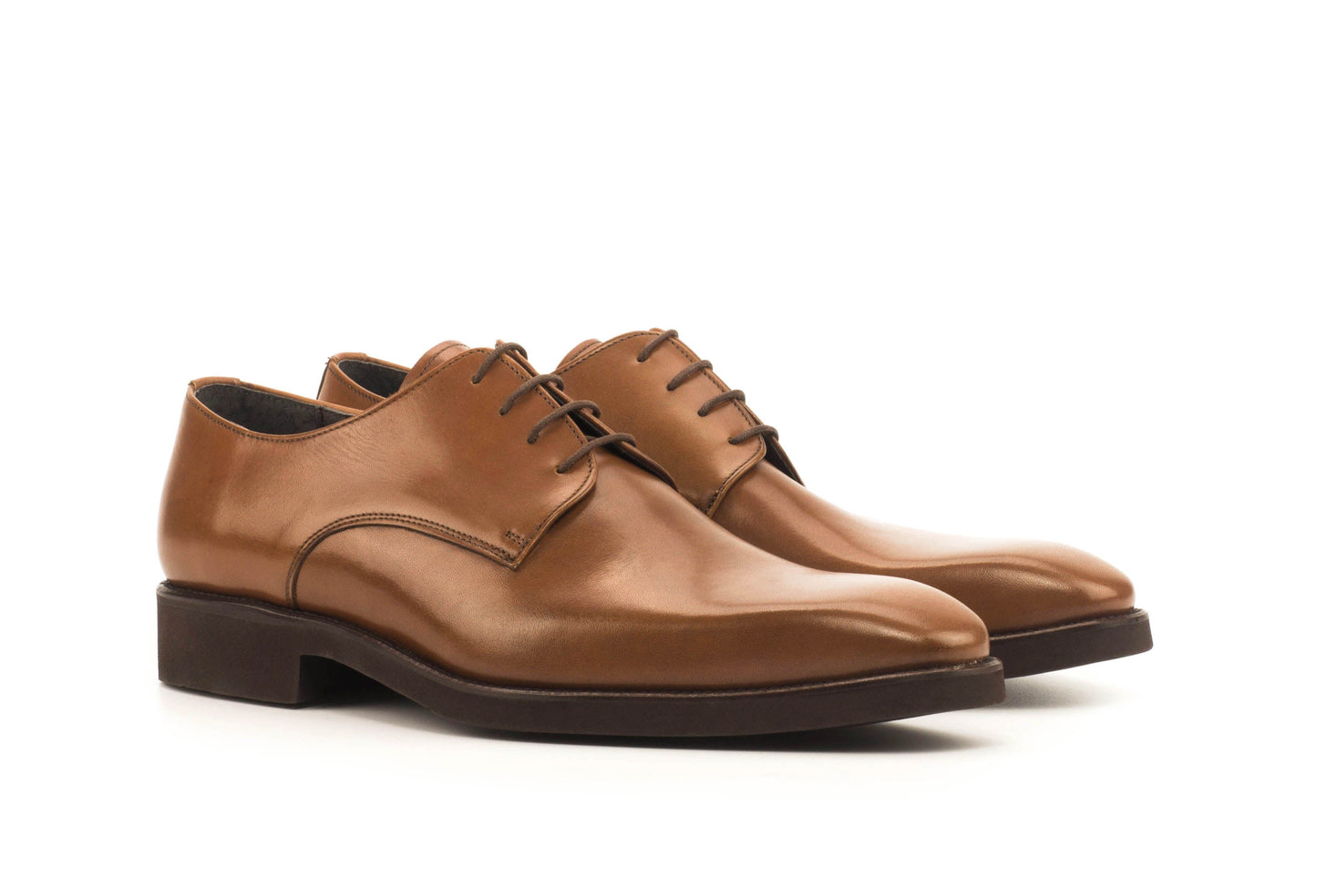 Derby Shoes - Brown