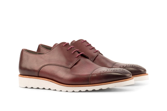 Derby Shoes for Men - Burgundy