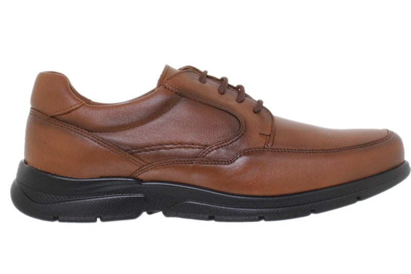 Leather Lace-Up Shoes – Comfort Fit