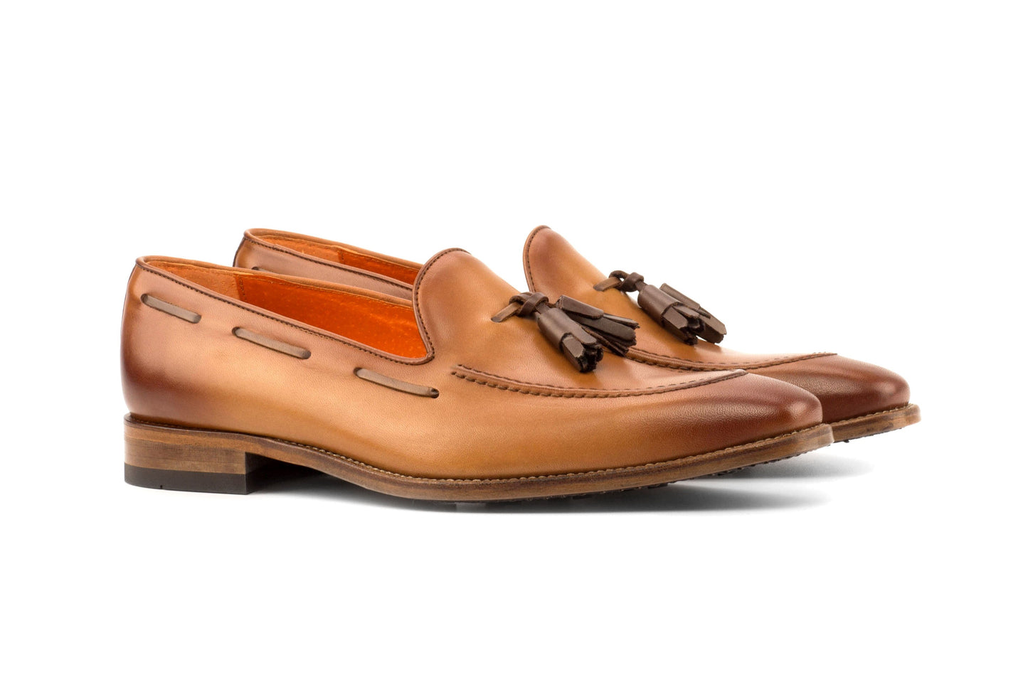 Loafer Shoes - Cognac