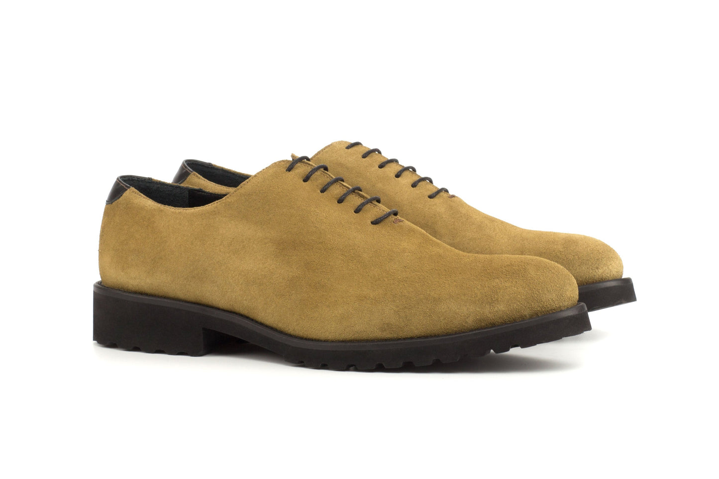 Whole Cut Shoes - Khaki 